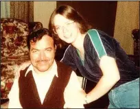  ?? Photo Courtesy Lisa Murphy ?? John Bell
Jr. was photograph­ed with daughter Lisa about 1980.