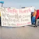  ?? CORTESÍA ?? Bloquean la federal a Tehuacán