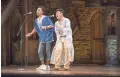  ??  ?? McClintock High School students perform a scene onstage Friday before seeing “Hamilton” at ASU Gammage as part of the #EduHam program. TOM TINGLE/THE REPUBLIC