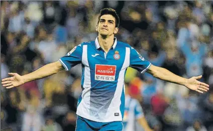  ?? FOTO: PEP MORATA ?? Gerard Moreno será ‘groguet’ esta semana Firmará por cinco años y será la ‘estrella’ de la campaña de abonos del club