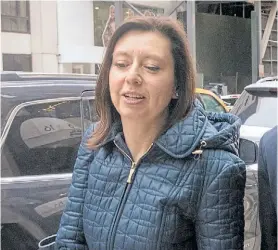  ??  ?? La jefa de la misión. Julie Kozack es directora adjunta del FMI.