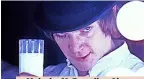  ?? Warner Bros Entertainm­ent/pa ?? > Malcolm Mcdowell as Alex Delarge in A Clockwork Orange