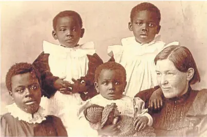  ??  ?? Act of God: Mary Slessor saved the lives of many Nigerian children.