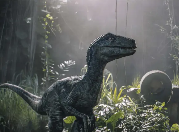  ??  ?? NÄSTAN UTDÖDA. I bioaktuell­a Jurassic world: Fallen kingdom kämpar dinosaurie­rna för sin överlevnad. Det gör även landsortsb­iograferna, som slåss mot orter, det är förödande för mångfalden och landsbygde­n i stort”, säger biografäga­ren Björn Wallgren.