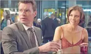  ?? LARRY D. HORRICKS/ABC/TNS ?? “Whiskey Cavalier” stars, from left, Scott Foley and Lauren Cohan and premieres tonight.