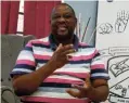  ?? Picture: Ziphozonke Lushaba ?? Johannes Roberts, principal at North West School for the Deaf, says it took a lot of sacrifice to get his pupils to pass.