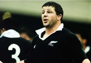  ?? Picture: David Rogers ?? Sean Fitzpatric­k in action for the All Blacks.