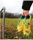  ?? Foto: Eibner ?? Die Fußballsch­uhe können zunächst in den Keller.