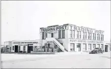  ??  ?? Built in the early- to mid-1920s, the Robinson Trading Post opened along what was a bustling stretch of U.S. 77. [OKLAHOMA HISTORICAL SOCIETY]