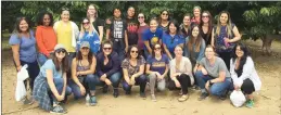  ??  ?? Seneca’s Contra Costa County Community-Based team recently ventured out for a fun team building activity: picking fresh cherries at the orchard.