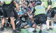  ?? STEVE RUSSELL TORONTO STAR FILE PHOTO The Office of the Independen­t Police Review Director says Connor Engels was not directly affected by police actions during the encampment clearings at Lamport Stadium Park last summer and says it will proceed with com ??