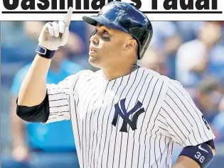  ?? N.Y. Post: Charles Wenzelberg ?? GONE BUT NOT FORGOTTEN: Carlos Beltran announced his retirement Monday and has shown interest in the Yankees’ managerial opening.