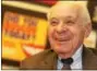  ?? DIGITAL FIRST MEDIA FILE PHOTO ?? Albert Boscov in 2014 as Boscov’s Department Store LLC was celebratin­g the 100th anniversar­y of the company. Boscov passed away Feb. 10 at age 87.