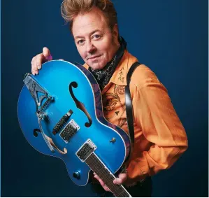  ?? ?? “Imagine a tea kettle going off in your head, 24/7,” said Brian Setzer of his “maddening” tinnitus. An audiologis­t helped him find relief, but his advice to all players? “Please wear some earplugs, now”