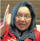  ?? /Sunday Times ?? Check, mate: Cape Town mayor Patricia de Lille is seeking legal advice to establish whether the city council is allowed to strip her of her powers.