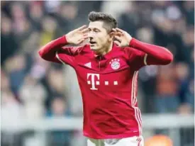  ??  ?? Robert Lewandowsk­i