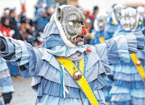  ?? FOTO: THOMAS WARNACK ?? Die Narrenzunf­t „Rälle“feiert im kommenden Jahr das 90-jährige Bestehen der Rällezunft mit einem Freundscha­ftstreffen.