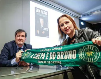  ??  ?? Bruno de Carvalho apresentou-se “Sem Filtro”, apontando vários dedos acusadores