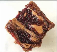  ?? Arkansas Democrat-Gazette/KELLY BRANT ?? Fudgy Red Berry Swirl Brownies