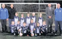  ??  ?? ●●Heaton Mersey based Stockport Vikings FC were treated to new kit by McDonald’s