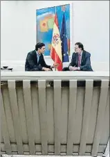  ?? DANI DUCH ?? Rajoy y Sánchez se vieron esta semana
