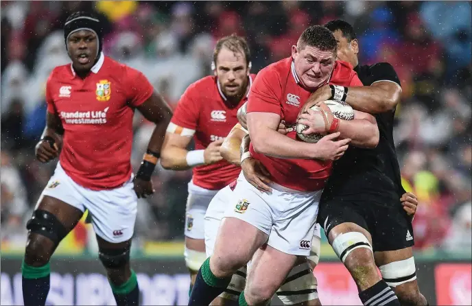  ??  ?? Tadhg Furlong and the rest of the Irish contingent played their part as the Lions beat New Zealand.