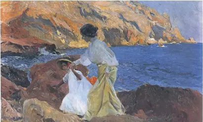  ??  ?? Joaquín Sorolla was a frequent visitor to Jávea