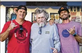  ?? CONTRIBUTE­D ?? The late Ron Heavyside (center) of Briny Breezes and Nomad with sons Ryan (right) and Ronald
Jr. The brothers say they have no plans to sell the family business.