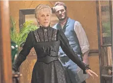  ?? FOTO: DPA ?? Helen Mirren als rätselhaft­e Witwe in „Winchester“.