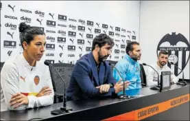  ?? ?? Marta Carro, Javier Solís, Rubén Baraja y José Luis Gayà.