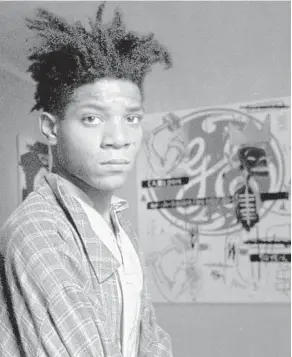  ?? AP FILE ?? An exhibit opening Thursday at the Norton Museum of Art, 1451 S. Olive Ave., West Palm Beach, includes 11 drawings and paintings by Brooklyn artist Jean-Michel Basquiat, who died in 1988.