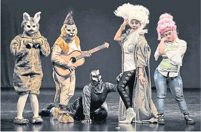  ?? (PRENSA TEATRO REAL) ?? “Lunae, el gran suceso”. Es la obra número doce del Elenco Teatral Desafiarte, esta vez, sobre tema de la biodiversi­dad.