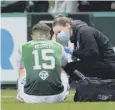  ?? ?? 0 Hibs’ Kevin Nisbet is currently out with injury