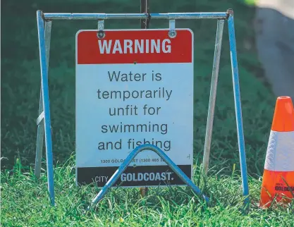  ?? ?? Each day for 92 days, enough sewage to fill two Olympic-sized swimming pools flowed into Logan river.