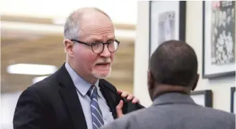  ??  ?? Paul Vallas awaits word Friday fromthe Chicago State University Board of Trustees.