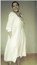  ?? / SUPPLIED ?? Nina Sedumedi’s stunning designer dresses.