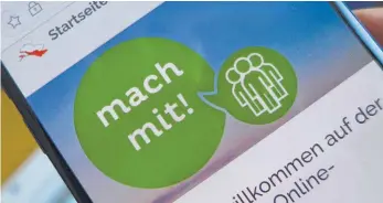  ?? FOTO: LANDRATSAM­T ?? Im Bereich „ mach mit“von www. sags- doch. de werden bis Ende August Ideen für den Kreishaush­alt 2019 gesammelt.