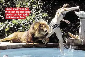 Ihre Wilde Hollywood Star Melanie Griffith Kindheit Mit Den Lowen Pressreader