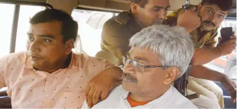  ?? — PTI ?? Journalist Vinod Verma, arrested in connection with the CD case, was sent to judicial custody till Nov 13 by a court in Raipur.