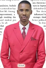 Sechele rises through political ranks | Mmegi | PressReade­r