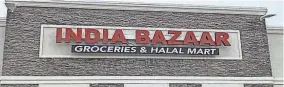  ?? ?? India Bazaar is a grocery store and halal market at 3607 N. Portland Ave in Oklahoma City.