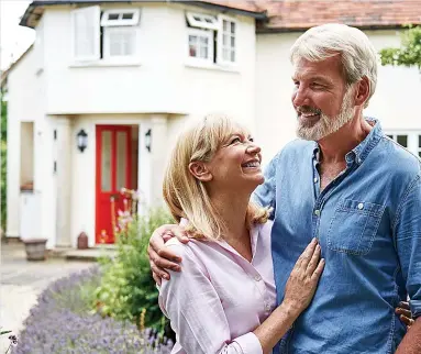  ?? Picture: GETTY ?? ON THE HOUSE: Many over-55s are falling back on equity from their property to cover their bills