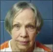  ?? (UTAH STATE PRISON VIA AP, FILE ?? This 2016 file photo shows Wanda Barzee, who helped kidnap Elizabeth Smart and stood by as the Utah girl was sexually assaulted was released from prison Wednesday after 15 years amid concerns that she might still be a threat to other young people.