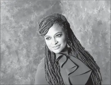  ?? Kirk McKoy Los Angeles Times ?? FILMMAKER Ava DuVernay, whose credits include “A Wrinkle in Time” and “Selma,” is co-chair of the Evolve Entertainm­ent Fund. Her company has acquired space near Echo Park to serve as its campus.