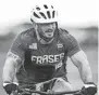  ?? CROSSFIT, INC. ?? Mat Fraser took second place in the cyclocross event of the CrossFit Games in Madison.