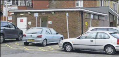  ??  ?? AShford Vicarage Lane look likely to be replaced with more car parking spaces