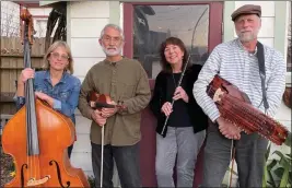  ?? SUBMITTED PHOTOS ?? From left are members of Good Company: Patty McHaney, Bob Stockwell, Janet Finney Krull and Sam McNeill.