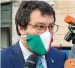  ??  ?? Leader Matteo Salvini, 47 anni, guida la Lega dal dicembre 2013