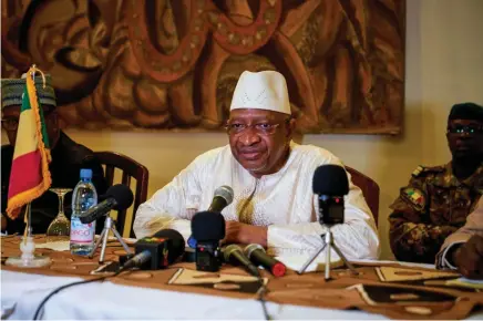  ??  ?? UMengameli waseMali uMnu u-Ibrahim Boubacar Keïta