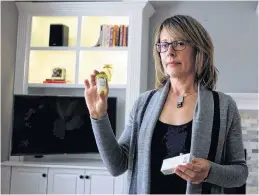  ?? TIM KROCHAK/ THE CHRONICLE HERALD ?? Breast cancer survivor Wendy Ackerley is having trouble getting Tamoxifen, a drug that helps prevent a return of cancer.